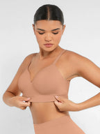 Wireless Push-Up Seamless Comfort Full Coverage Bra