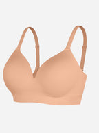 Wireless Push-Up Seamless Comfort Full Coverage Bra