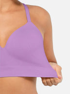 Wireless Push-Up Seamless Comfort Full Coverage Bra