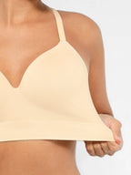 Wireless Push-Up Seamless Comfort Full Coverage Bra