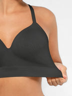 Wireless Push-Up Seamless Comfort Full Coverage Bra